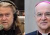 Dialog Steve Bannon – Arhiepiscopul catolic Vigano: Papa Francisc este liderul spiritual al „religiei universale” dorite de ideologia globalistă