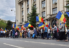 FOTO | Cum a fost la protestul de sâmbătă, 15 mai, din Piața Universității