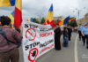 Protest al părinților în Piața Victoriei: Vor exista constrângeri de acces în colectivitate și în sistemul public și privat de educație a copiilor ai căror părinți nu vor fi de acord.