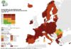 Hartă ECDC: România, excepția POZITIVĂ a Europei în ceea ce privește infectările. Oltenia și Bucovina, singurele regiuni verzi de pe Continent