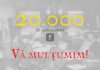 Peste 20.000 de români urmăresc R3media pe facebook. Vă mulțumim!