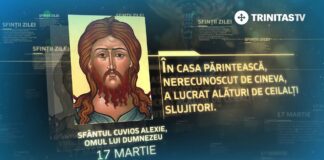 Calendarul zilei 17 mai: Sfântul Apostol Andronic, Sfânta Iunia, Sfinții Cuvioși Nectarie şi Teofan