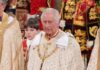 Încoronarea Regelui Charles al III-lea. La ceremonie participă și Olena Zelenska