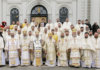Sfântă Liturghie Arhierească la Iași, cu clerici de pe ambele maluri ale Prutului, cu ocazia prăznuirii Sfântului Ierarh Iosif cel Milostiv. Au fost prezenți preoți care de curând au părăsit Patriarhia Rusă