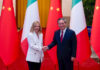 Italia | Guvernul Meloni (ECR) semnează un acord trienal cu China în domeniul economic. România, probabil singura țară din UE care n-are relații cu superputerea de la Beijing