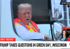 VIDEO | Trump s-a prezentat la un miting într-un camion de gunoi după ce Joe Biden i-a numit „gunoi“ pe susținătorii săi