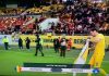 FOTO | VIDEO Meciul România – Kosovo a fost abandonat, după ce oaspeții au ieșit de pe teren. Tricolorii vor câștiga la „masa verde” cu 3-0