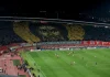 Forul european de fotbal a amendat echipa Steaua Roșie Belgrad pentru coregrafia cu icoana Sfântului Simeon Izvorâtorul de Mir